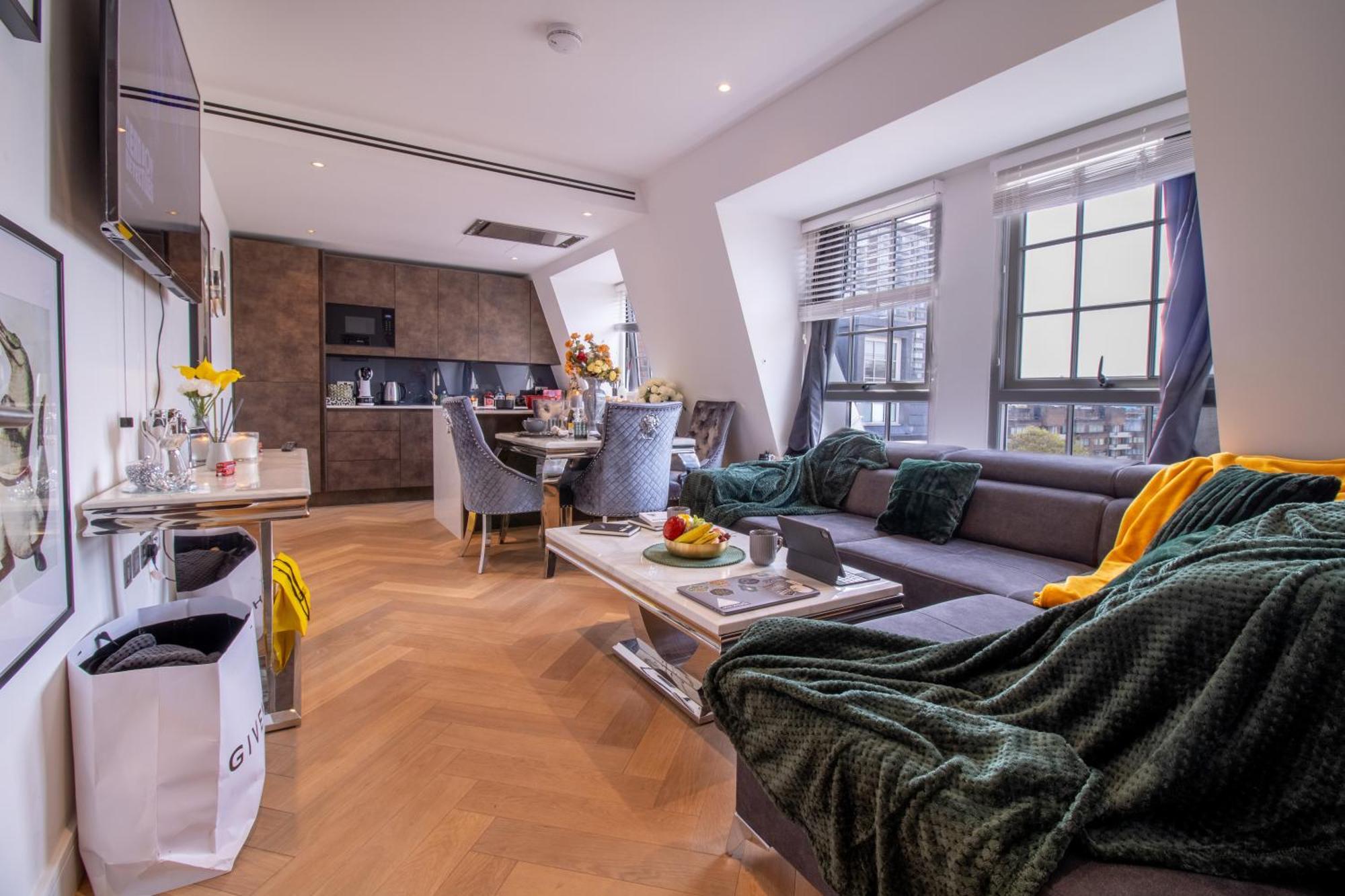 Marble Arch Penthouses With Skyline Views Лондон Екстериор снимка